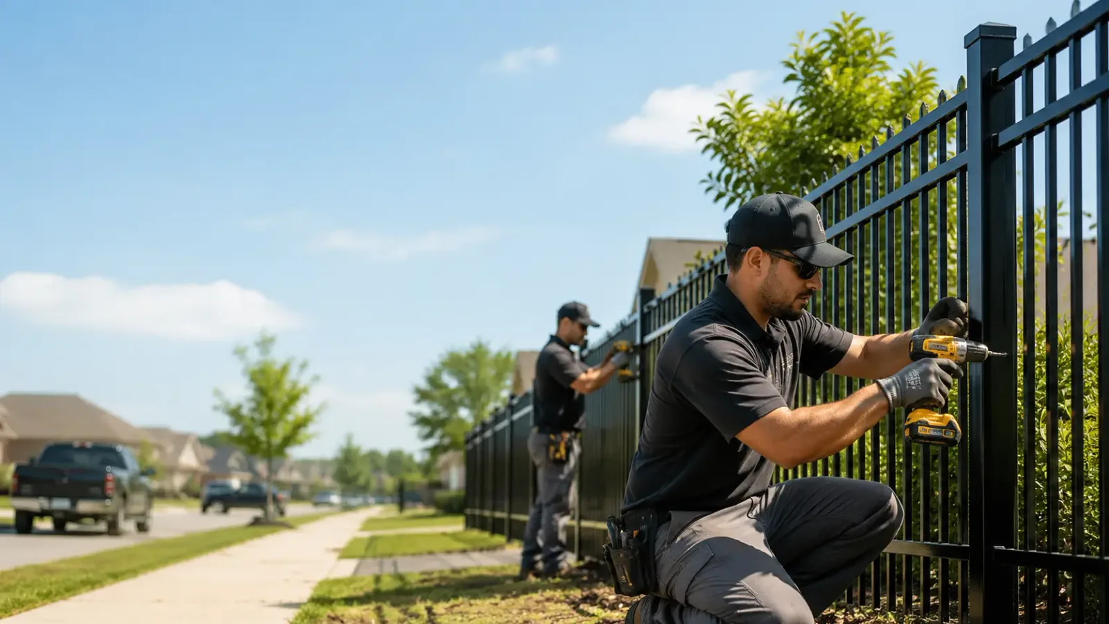 Metal Fence Installation in Blanco, TX